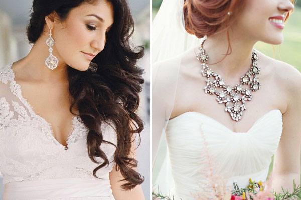 3 nguyên tắc chọn trang sức ăn ý với váy cưới