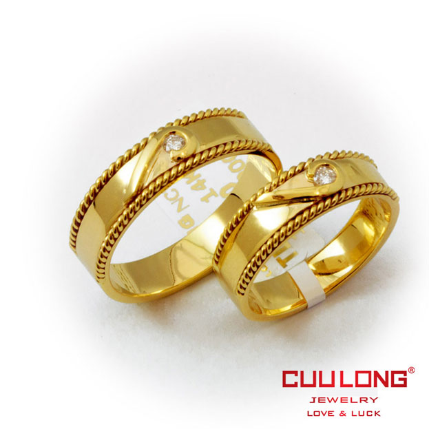 BST nhẫn cưới đẹp 2014 - 2015 của Cửu Long Jewelry