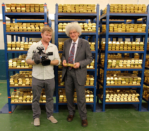 Kho vàng 315 tỷ USD ở Anh