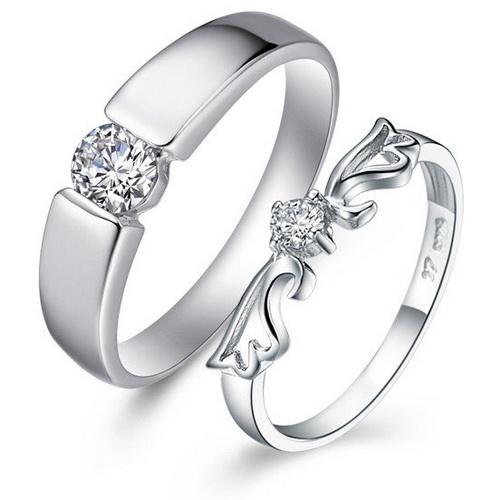 Nhẫn cưới bạch kim - Sự lựa chọn cho vợ chồng trẻ