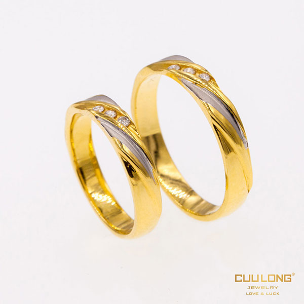 Nhẫn cưới vàng tây: Sự lựa chọn tinh tế cho ngày cưới