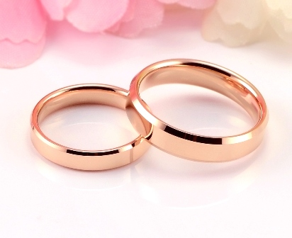 Xu hướng 2014: Nhẫn cưới vàng hồng